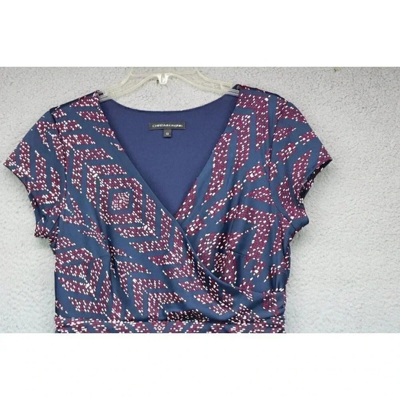 Chris McLaughlin Fit & Flare Women's Textured Dress-Size 12 - Picture 2 of 6